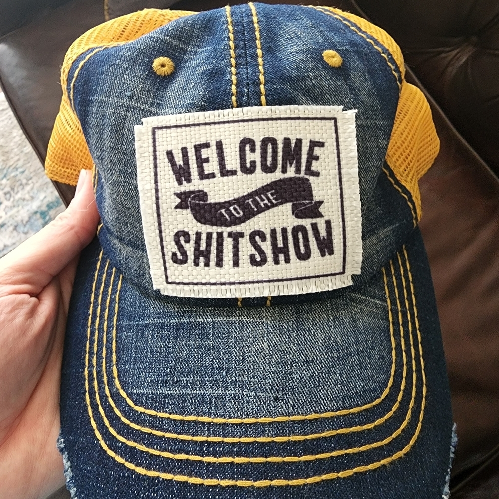 Trucker hat. Never worn